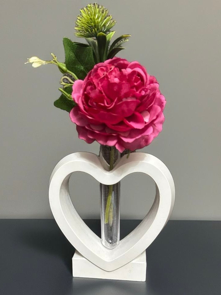 heart vases